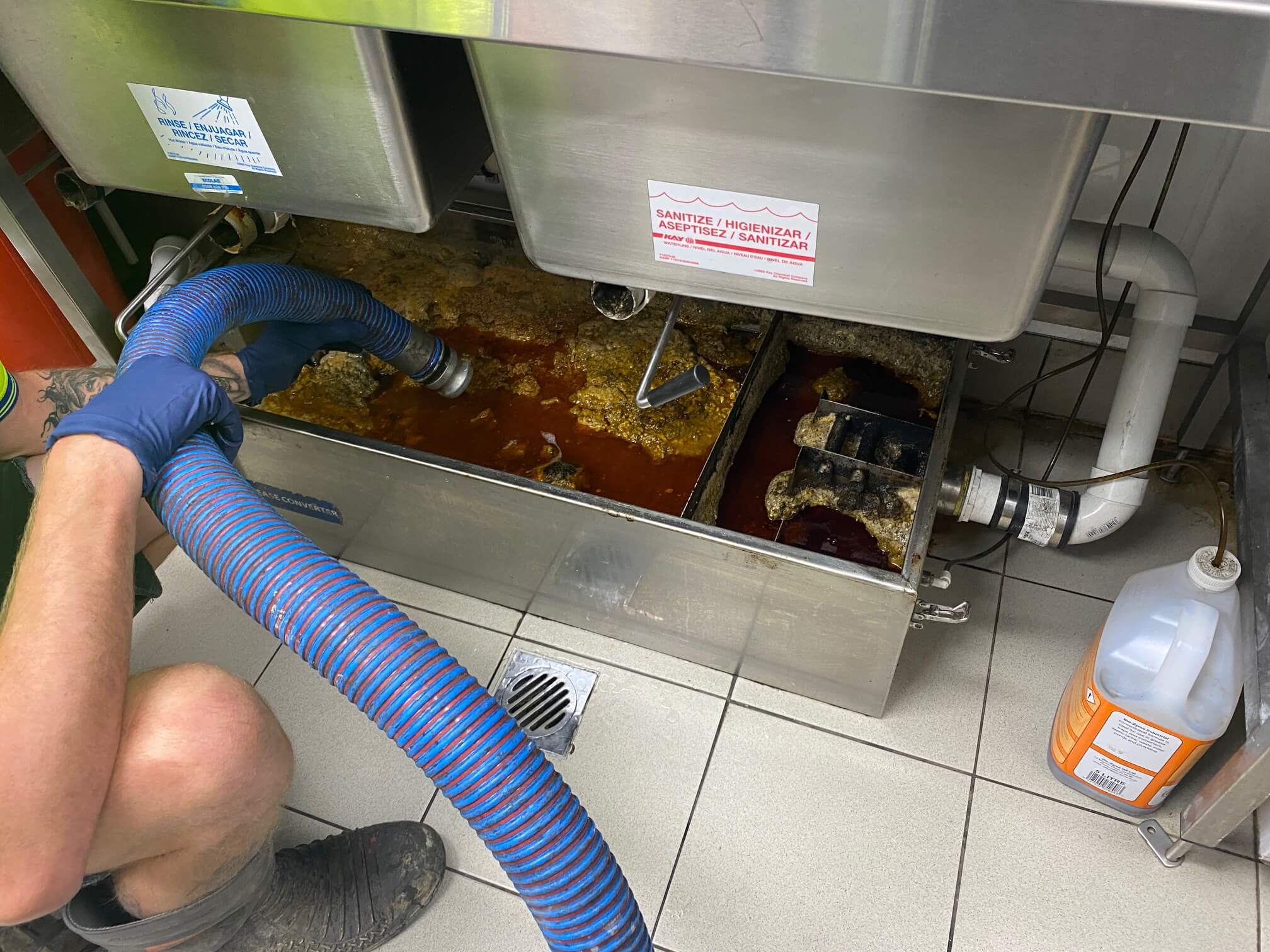 Grease Trap Cleaning in Faribault